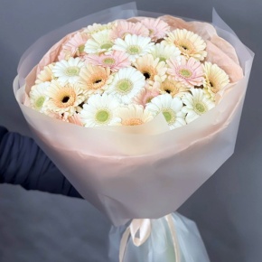 Букет "Гера" из 25 гербер в Шатуре