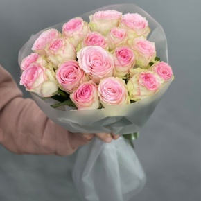 Букет из 17 роз Кения (40 см) в Шатуре