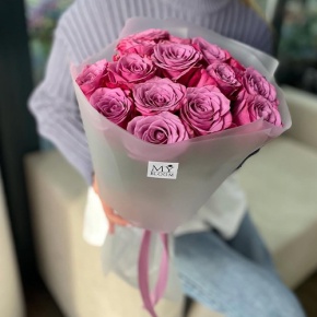 Букет из 15 роз Меритим (50 см) в Шатуре