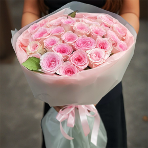 Букет из 25 махровых роз (60 см) в Шатуре