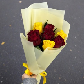 Букет из 7 Кенийских роз (40 см) в Шатуре