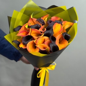 Букет "Карамель" из 29 калл в Шатуре