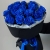 Букет "Блу мун" из 15 синих роз (Эквадор) в Шатуре