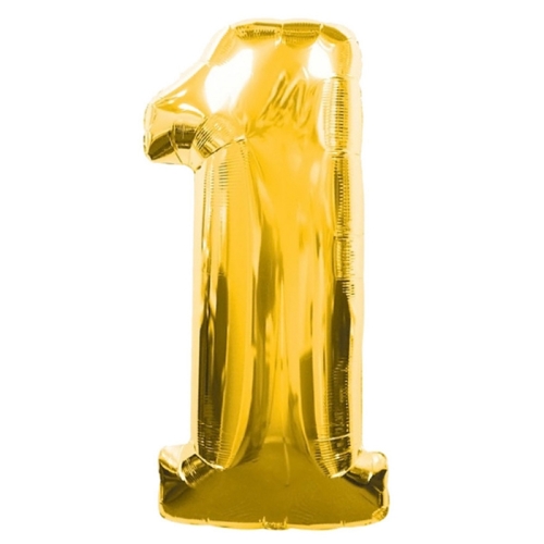 Шар гелиевый цифра 1 (40х102 см) в Шатуре