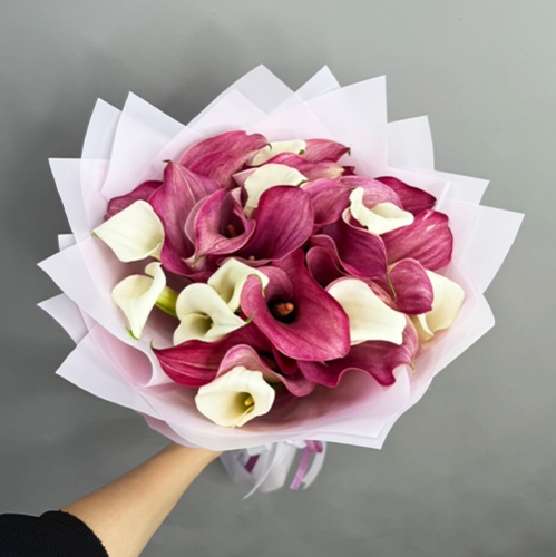 Букет из 25 нежных калл в Шатуре