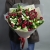 Букет "Цвет любви" из кустовых роз Марун и альстромерий в Шатуре