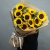 Букет "Месседж" с подсолнухами и эвкалиптом в Шатуре