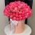 Композиция в шляпной коробке из 113 пионов Корал Шарм в Шатуре Композиция в шляпной коробке из 113 пионов Корал Шарм в Шатуре