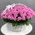 Композиция в корзине из 101 розовой розы Аква (40 см) в Шатуре Композиция в корзине из 101 розовой розы Аква (40 см) в Шатуре